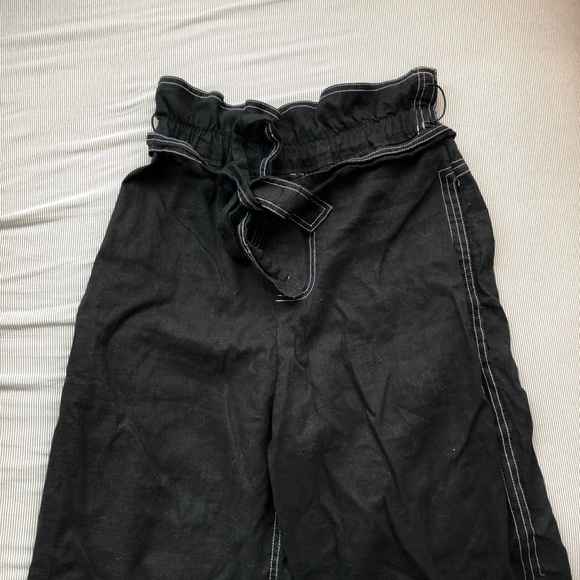 House of Sunny Pants - High-waisted Black Pants